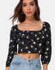 Image de Malon Crop Top in Dark Tulip