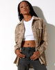 Image de Marcella Shirt in Grey Tan Brown