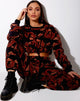 Image de Markey Jumper in Tonal Dragon Orange