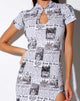 Image de Marlin Bodycon Dress in Tarot