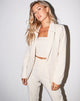 Image de Marwah Blazer en crème