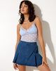 Image de Mayrinda Crop Top in Lace Powder Blue
