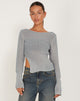 Image de Mazie Jumper in Light Grey
