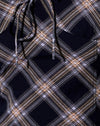 Checks années 20 noir et gris
