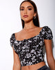 Image de Mazu Top in Dark Wild Flower