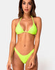 Image de Meeka Bikini Top in Neon Lime