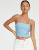 image de Merita Crop Top in Light Blue