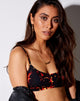 Image de Micro Crop Top in Fire
