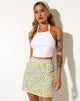 Image de la mini-jupe Miona, Daisy Duke Green
