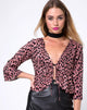 Image de Miperi Top in Pink Cheetah