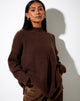 Image de Bondy Jumper en tricot Chocolat noir