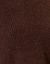 Chocolat noir tricoté