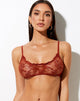 Image de la bralette en dentelle Molly Picante