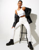 Image de Mom Jeans in Ecru