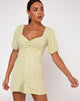 Image de Monali Playsuit in Crinkle Botanic Mint Foam