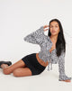 image de Monaroh Crop Top in Dalmatian