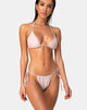 Image de Mone Bottom Bikini en rose pailleté