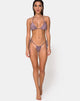 Image de Mone Bikini Bottom in Gunmetal Glitter