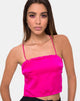Image de Mosley Cami Top in Fuschia Satin Pink