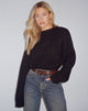 Image de Munella Jumper tricoté en noir