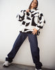 Veste Naira en Geo Black and White