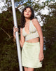 Image de Nanda Crop Top in Daisy Duke Green