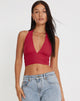 image de Nania Crop Top in Tango Red