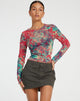 image de Narita Longsleeve Top in Festival Print