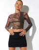 image de Narita Crop Top dans Photo Brown