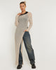 image de Nekici Long Sleeve Top in Natural