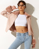 Image de la veste Neliya en Pu Pink