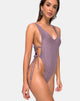 Image de Nishi Swimsuit in Gunmetal Glitter