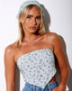 Image de Nolda Top in Pretty Petal Green