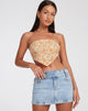 image de Nolda Crop Top in Ditsy Tangerine