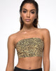 Image de Nolia Tube Top in Rar Leopard