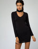 Image de Nymphea Bodycon Dress in Black