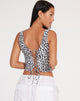 image de Oizys Cami Top in Dalmatian