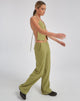 Image de MOTEL X OLIVIA NEILL Pantalon à jambe large Amadi en tailleur Seamfoam Green