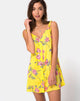 Image de Osla Slip Dress in Candy Rose Yellow