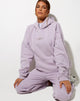 Image de Oversize Hoodie in Violet Angel Embro