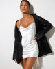 Image de Palila Mini Robe en Satin Ivoire