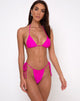 Image de Leyna Bikini Bottom in Magenta