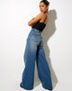 Image de Flare Parallel Jeans en Mid Wash