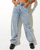 Image de Parallel Jean en Acid Blue Wash