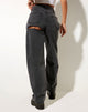 Image de Bum Rips Parallel Jeans en Black Wash