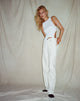 Image de Ursula Gilet Top en Lycra Blanc