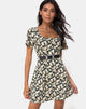 Image de Peky Skater Dress in Aster Black