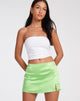 image de Mini jupe Phila en vert jasmin