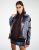 Image de la veste Pinara en PU Ombre Blue