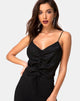 Image de Praha Top in Satin Cheetah Black